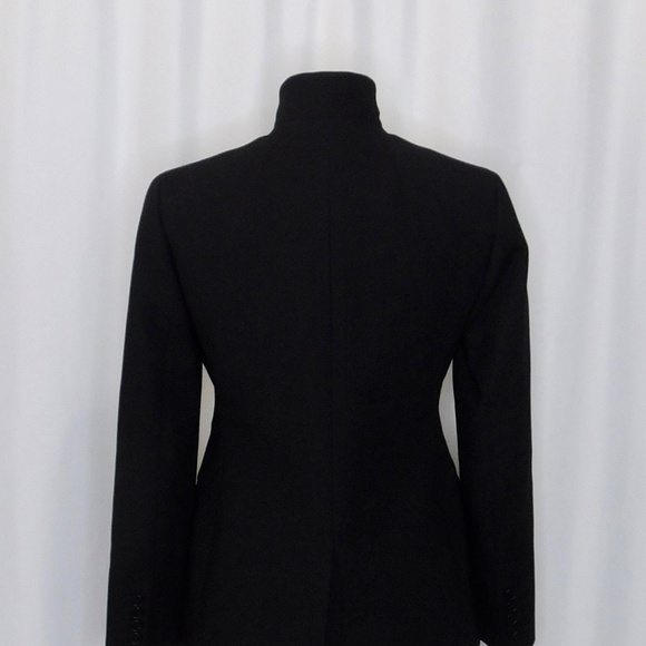 NWT!! J. CREW Regent Blazer Four-Season Stretch Solid Black Size 0P 0 Petite - Picture 8 of 13
